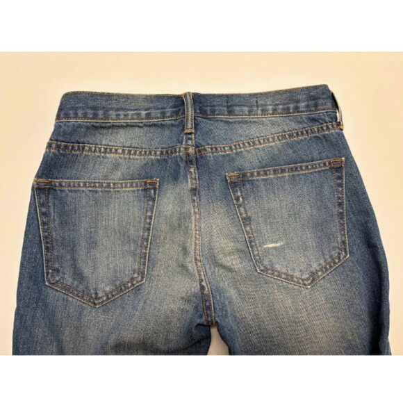 Gap Boyfriend Ripped Jeans Deconstructed Distressed 25 petite 0P XS - Picture 7 of 9